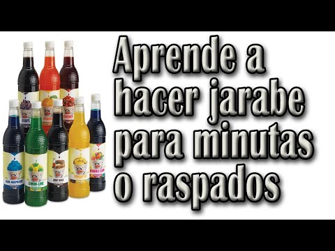 Jarabe para minutas