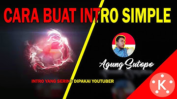 #2 cara buat intro simple (efek spiral partikel ) | Tutorial Kinemaster