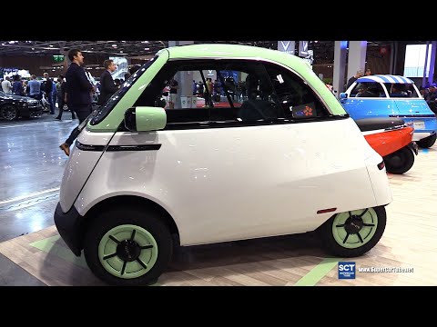2023 Microlino Lite - Exterior and Interior Walkaround - 2022 Paris Motor Show