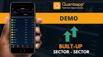 Quantsapp: Builtup - Sector - Sector || Quantsapp #Options Analytics Tool