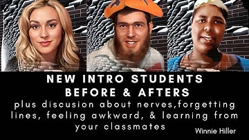 NEW INTRO STUDENTS IN THEIR FIRST PERFORMANCE SHOWCASE - Before & Afters w/ Winnie Hiller