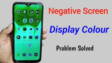 Samsung galaxy negative display issue || Samsung negative picture settings off