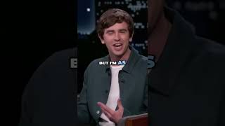 Freddie Highmore Reveals Hes Married His Funny Take On Married Life