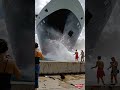 Cruise Ship Loses Control and Strikes the Dock!