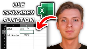 How To Use The ISNUMBER Function In Excel
