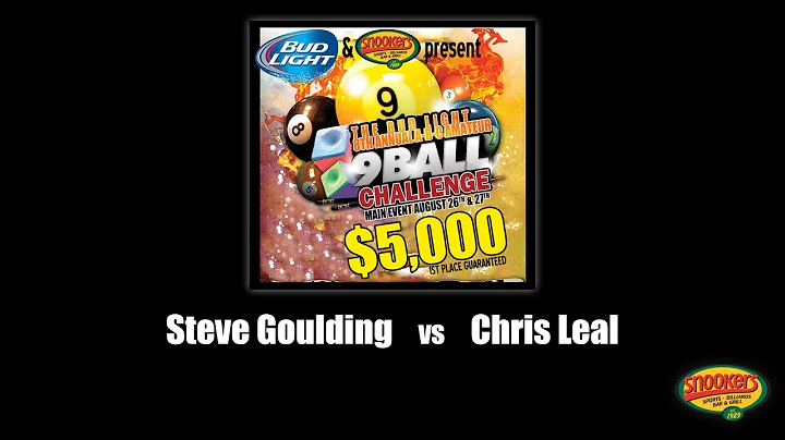 2017 Budweiser Classic - Steve Goulding vs Chris L...