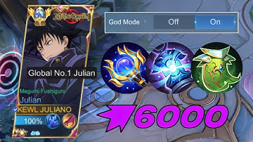 JULIAN GOD MODE AUTO SAVAGE!🔥 - MLBB