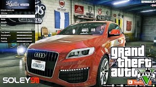 2010 Audi Q7 GTA V car mod tuning !!
