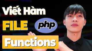 Xây dựng Web bằng PHP&amp;MYSQL - Bài 18: Viết hàm hỗ trợ trong file functions.php