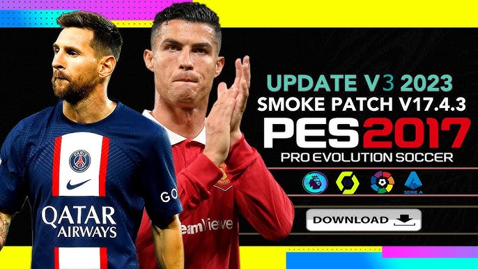 PES 2017, SMOKE PATCH V17.4 2023 V6, 3/6/23