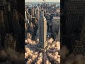 Giant Hand Drops the Empire State Building! 🏙️ | Epic 8K Cinematic CGI#EmpireStateBuilding#NewYorkCi