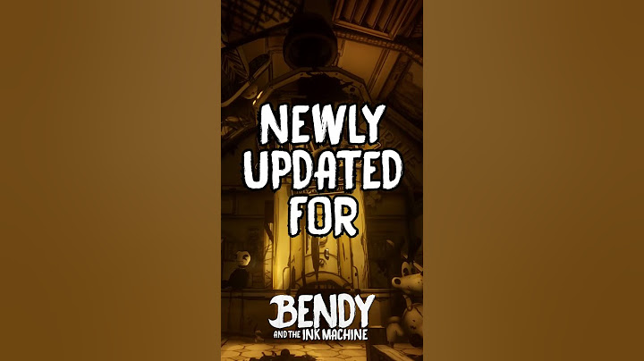 PS5 & Xbox X/S NEWLY UPDATED Bendy and the Ink Machine