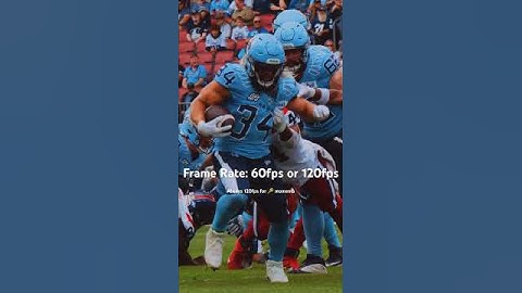 The settings I use to film HYPE sports videos #videography #camera #sportsvideography