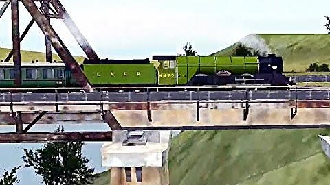 Train Sim - American Midwest Using Flying Scotsman - Simulasi Kereta Api