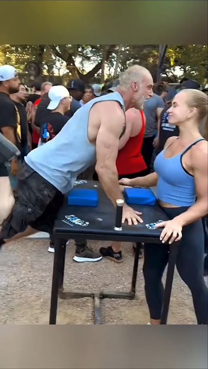 Cowok Ini Nantangin Cewek Adu Panco, Tapi Ending-nya Malah Bikin Malu Sendiri! #funny