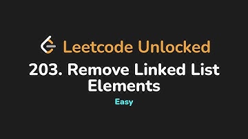 203. Remove Linked List Elements | Leetcode Unlocked - Python