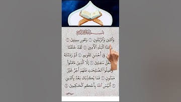 SURAH AT-TIN سورة التين Egzon Ibrahimi ✨ #egzonibrahimi #surahattin