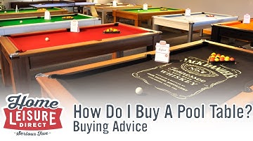 How Do You Own A Pool Table? - Pool Table Buying Advice