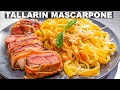 Carne envuelto en Tocino a la Parrilla con Tallarines en salsa Mascarpone | Abelca