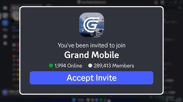 How to Join Grand Mobile Discord Server
