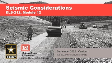 DLS-212 Module 12: Seismic Considerations
