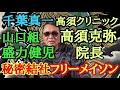 千葉真一 高須クリニック 高須克弥院長 山口組 盛力健児 秘密結社 フリーメイソン