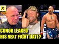 Dana White reacts to Leaked FIGHT PASS image announcing Conor McGregor vs Chandler,UFC Paris Results
