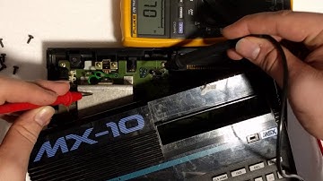 Casio MX-10 Part I - Partial Teardown