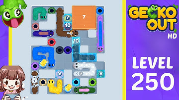 Gecko Out Level 250 Solution Walkthrough