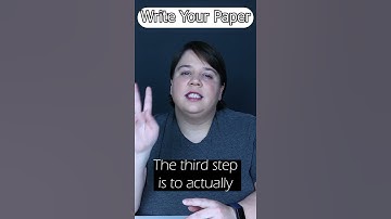 How to Write and Publish a Research Paper in a Journal #shorts