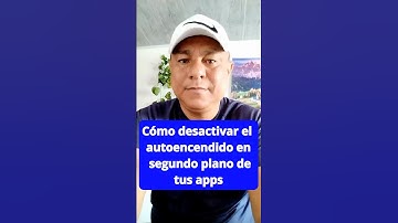 Cómo desactivar el autoencendido en segundo plano de tus apps #trucosandroid #tips #hacks #celular