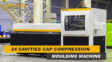 Demark 24 Cavities Cap Compression Machine Showcase In Chinaplas