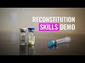 Reconstituting Powdered Medication in a Vial