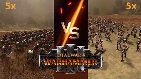 Can 5 Sisters of Slaughter Take Out 5 Reiksguards in Total War: Warhammer 3?
