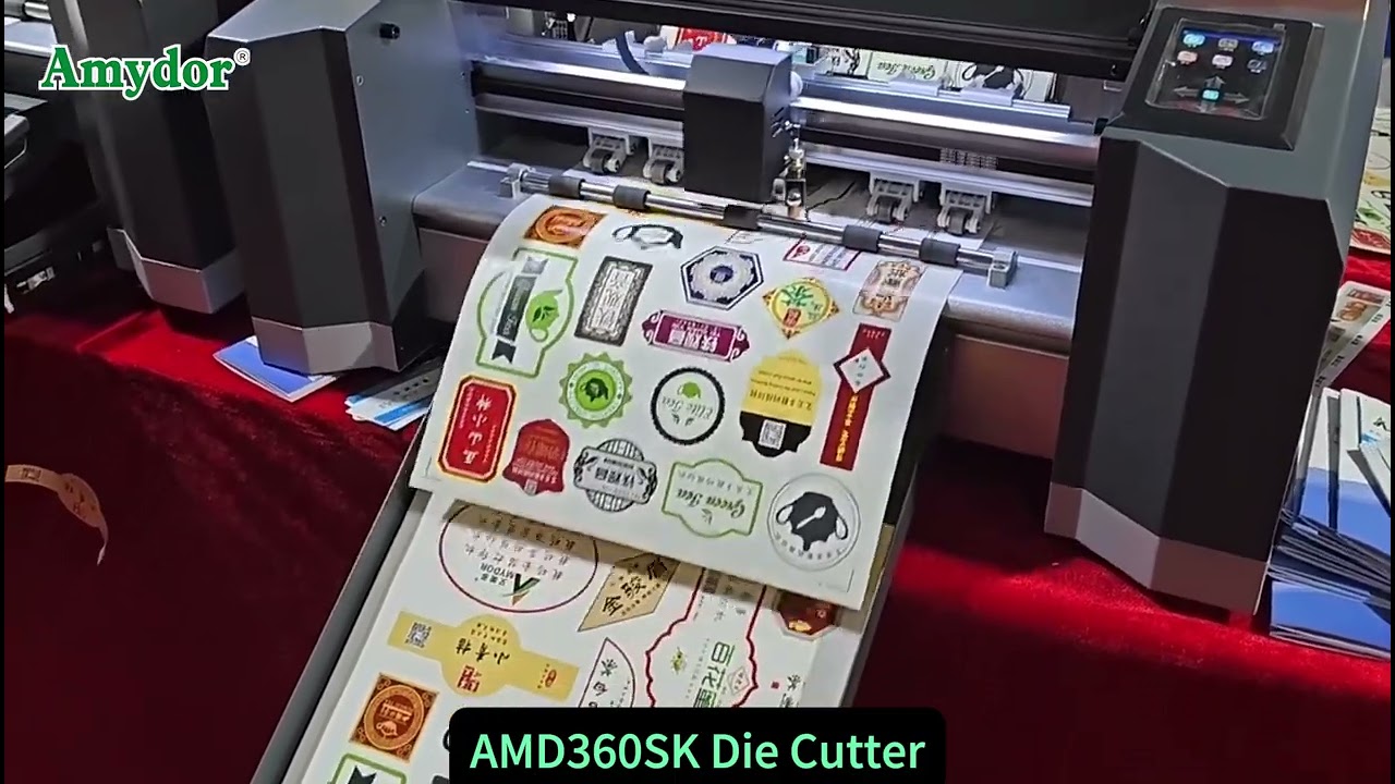 AMD360SK Die Cutting Machine for Product Labels, Security Labels