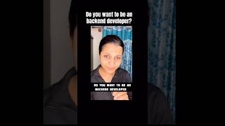 You want to be an backend developer? #coding #java #backenddevelopment #backend #programming