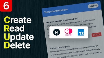 Mastering CRUD Operations using Next.js 14 and AppWrite - Updating Data