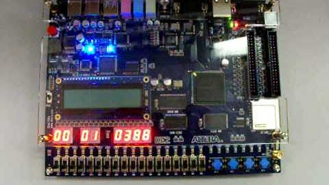 Clock using FPGA