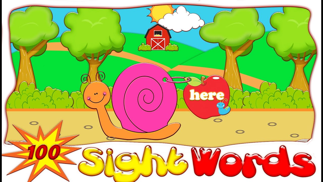 100 Sight Words | Dolch Sight Words for Preschool and Kindergarten