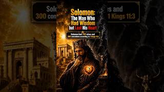 “Solomon  The Man Who Had Wisdom but Lost His Heart”