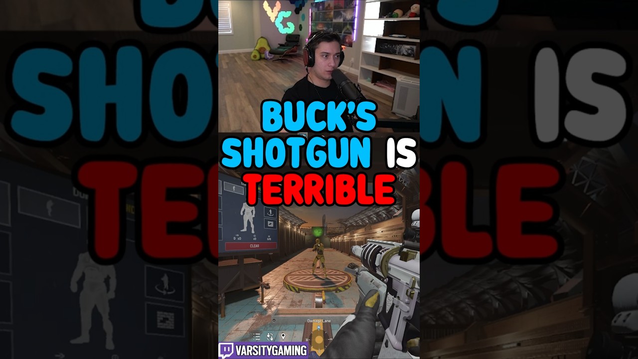 BUFF BUCK'S SHOTGUN (SIEGE SCHOOL) 