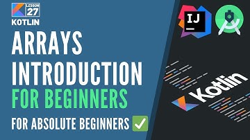 27 Arrays Introduction | Kotlin Tutorial for Beginners in Hindi Urdu