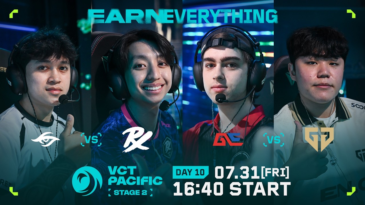 VCT Pacific 2026 : STAGE 2 - DAY 10