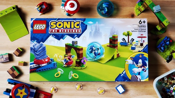 LEGO 76990 Sonic the Hedgehog Sonic's Speed Sphere Challenge Set, jogo