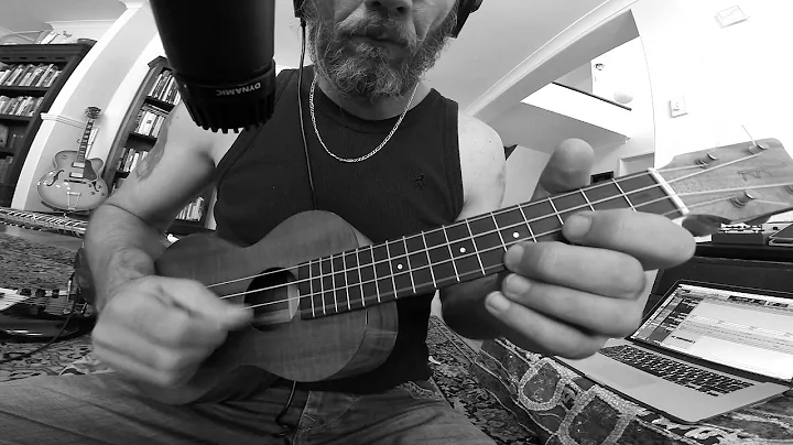 Playing my Ukulele by Mike de Velta
