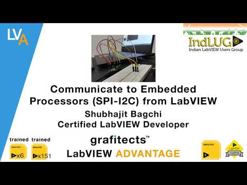 Communicating to Embedded Processors SP2 I2C from LabVIEW