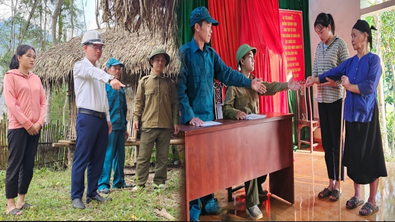 Single mother with good heart helps lost elderly, seeks police help.