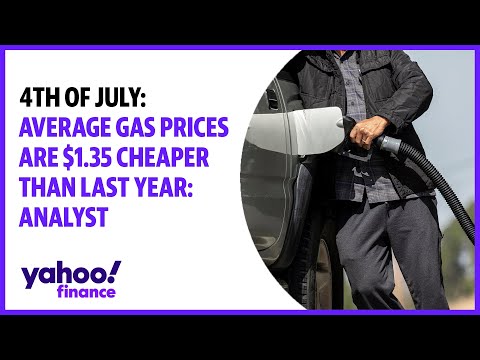 4th of july gas prices more than a dollar cheaper than last year: analyst