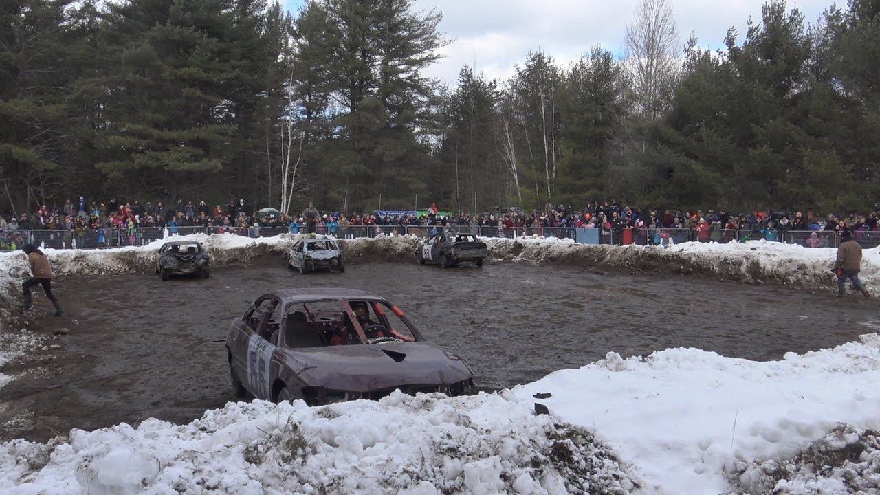 demolition derby 2018 GRAVENHURST WINTER CARNIVAL DEMO DERBY FULLSIZE FEATURE
