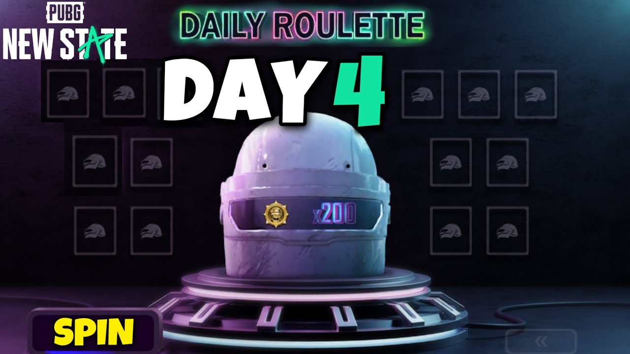 PUBG: New State Daily Roulette Day 4